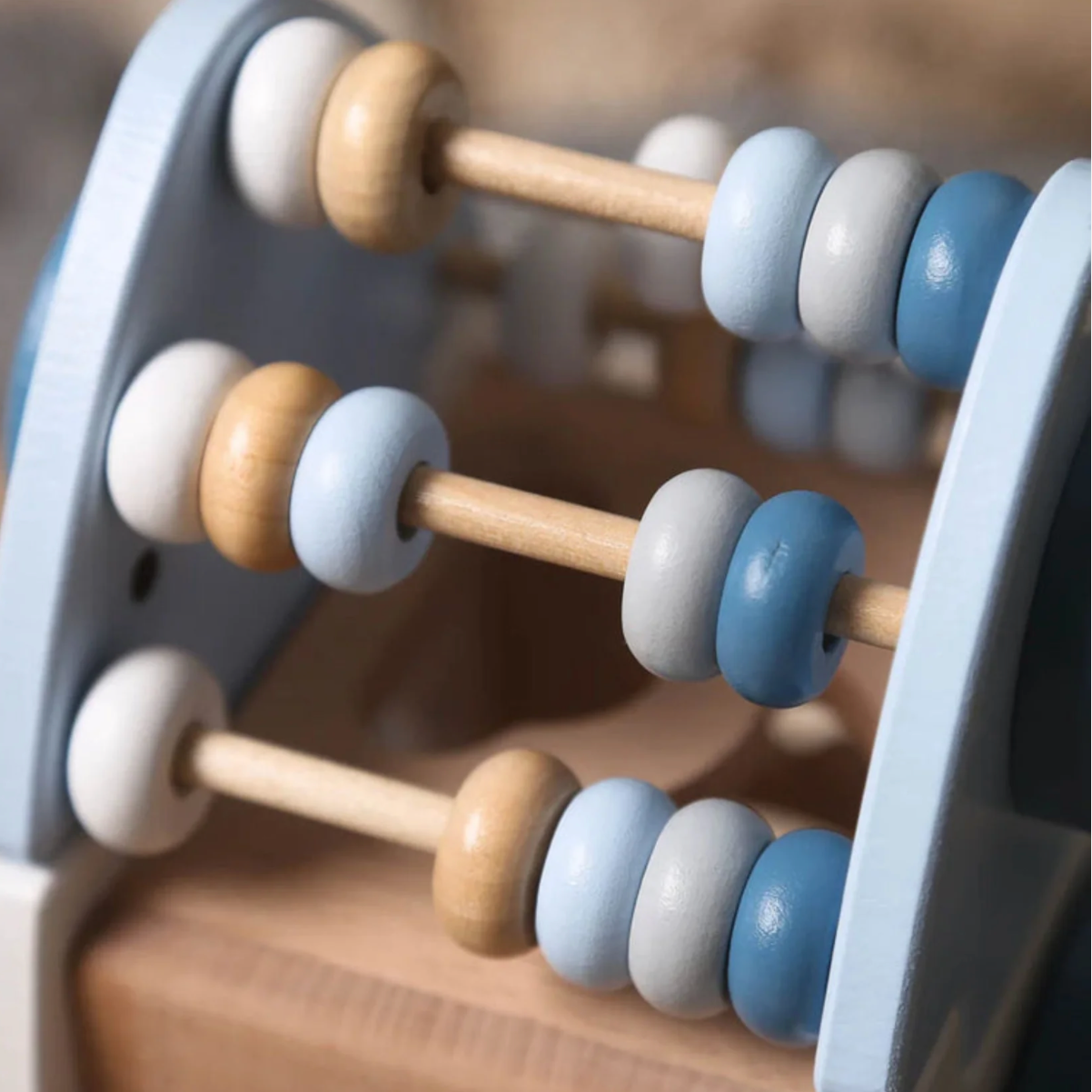 FUSÉE D’APPRENTISSAGE EN BOIS – JOUET MONTESSORI 5 ANS