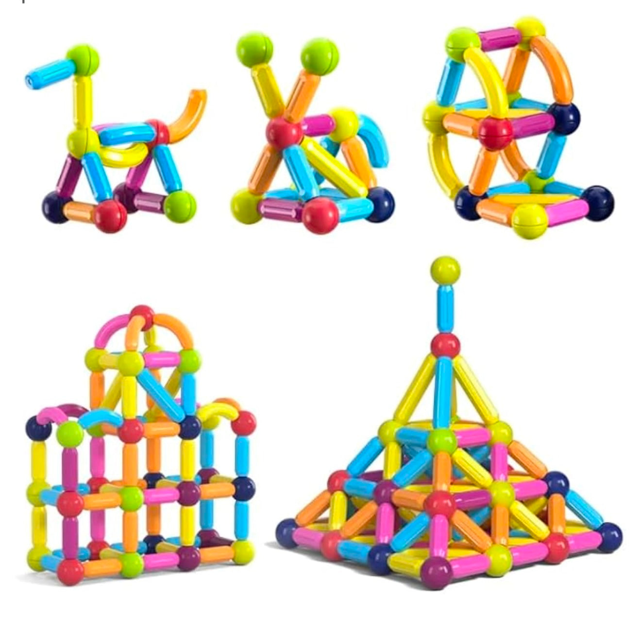 MAGNÉTIQUE DE CONSTRUCTION MONTESSORI