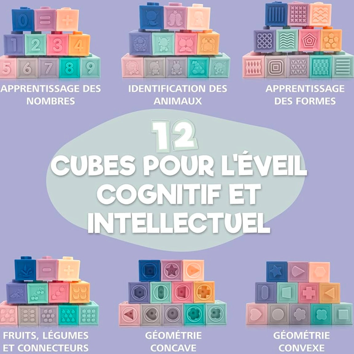 LOT D’USTENSILES D’ÉVEIL – JOUET MONTESSORI 2 ANS