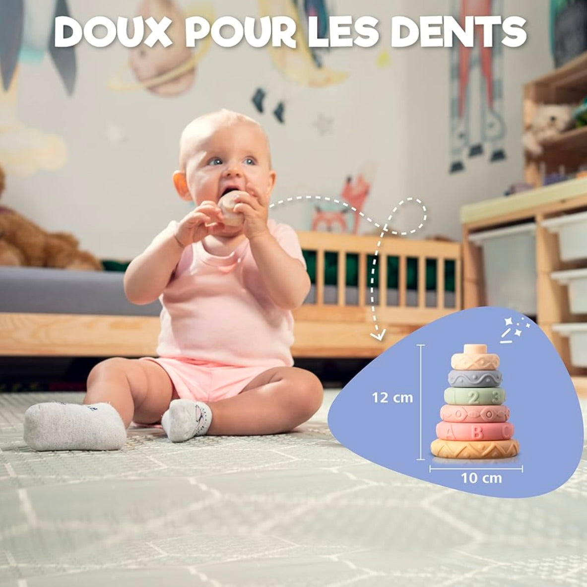 LOT D’USTENSILES D’ÉVEIL – JOUET MONTESSORI 2 ANS