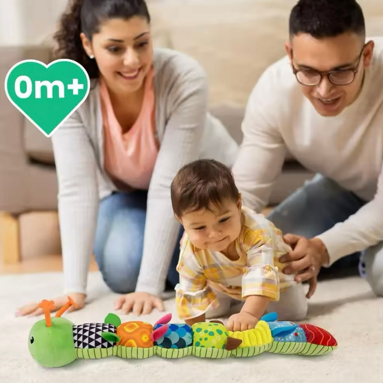 CHENILLE MUSICALE MONTESSORI – JOUET MONTESSORI 1 & 2 ANS – MUSICAL & SENSORIEL