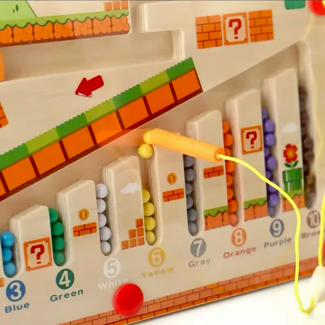LABYRINTHE MAGNÉTIQUE MONTESSORI – JOUET MONTESSORI 3 & 4 ANS – LOGIQUE & MOTRICITÉ FINE