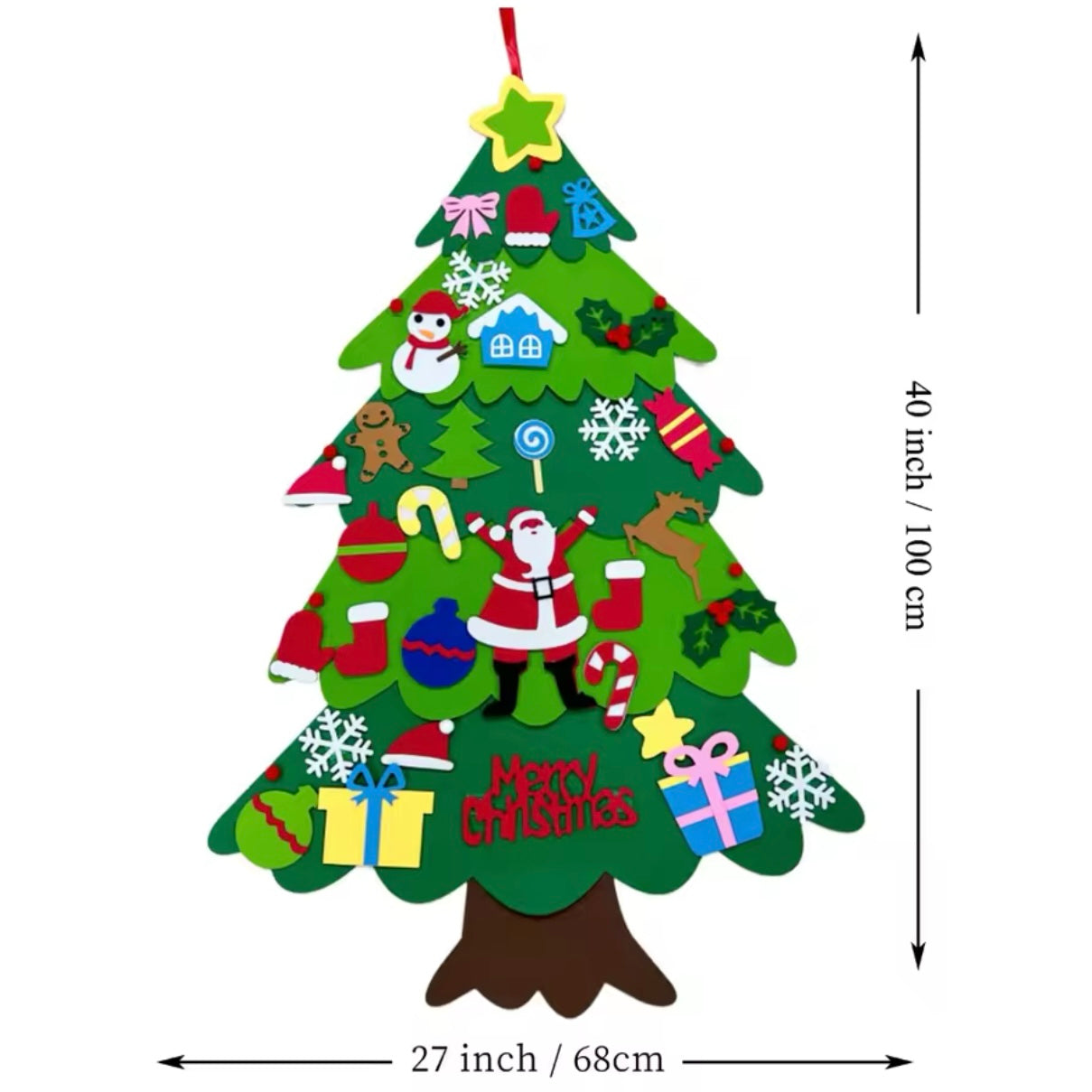 SAPIN À DÉCORER MONTESSORI