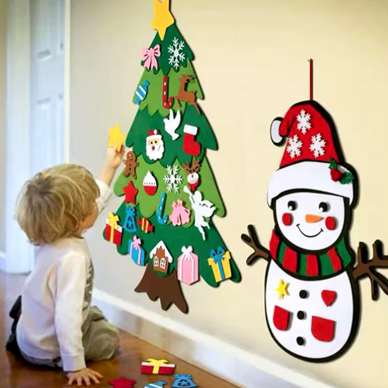 SAPIN À DÉCORER MONTESSORI