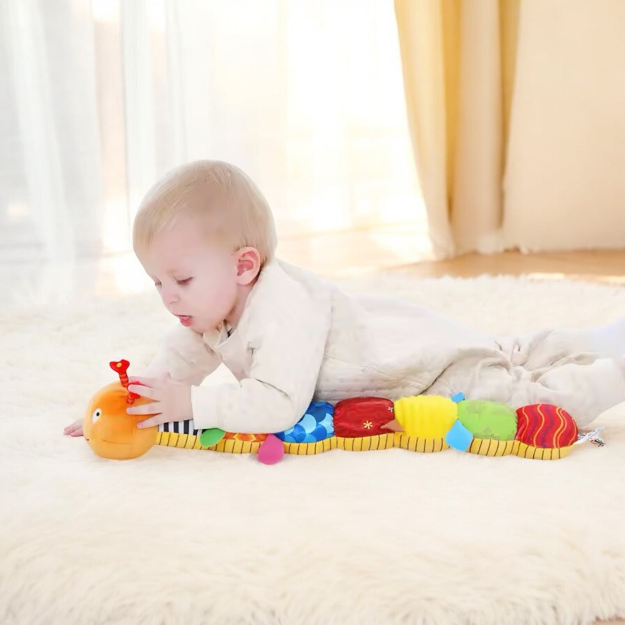 CHENILLE MUSICALE MONTESSORI – JOUET MONTESSORI 1 & 2 ANS – MUSICAL & SENSORIEL