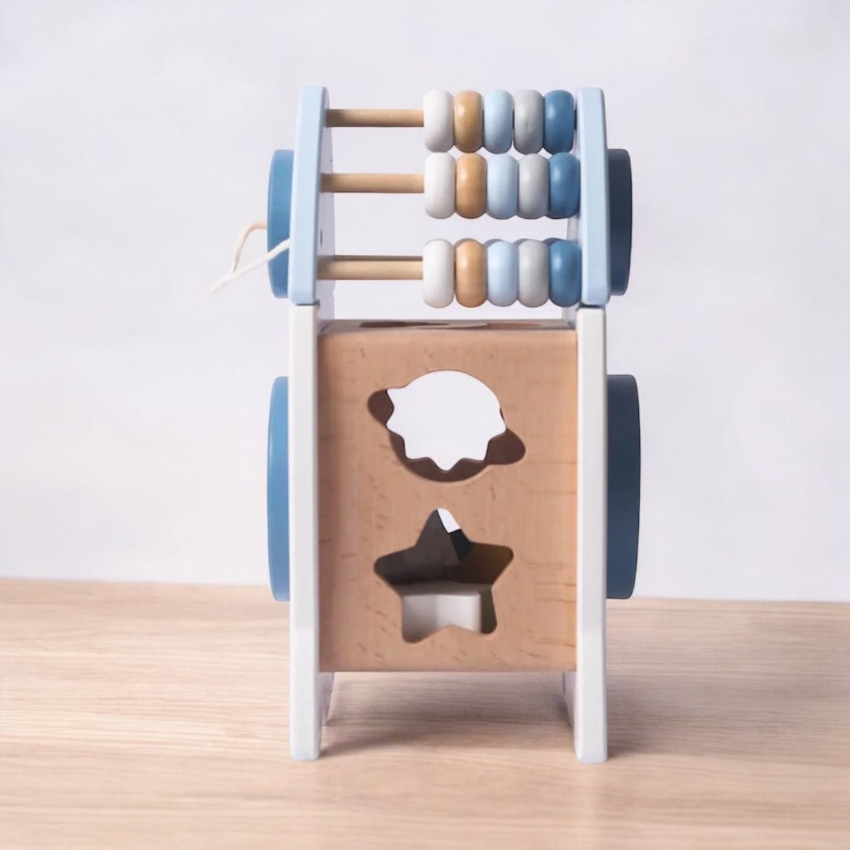 FUSÉE D’APPRENTISSAGE EN BOIS – JOUET MONTESSORI 5 ANS