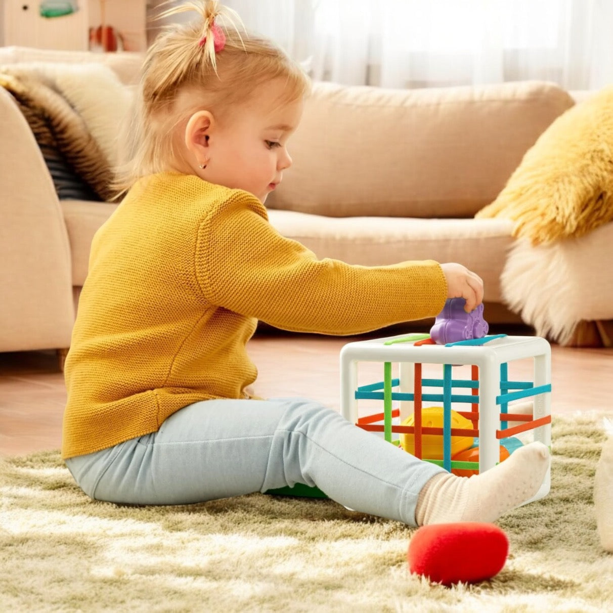 CUBE D’ACTIVITÉ – JOUET MONTESSORI 2 & 3 ANS