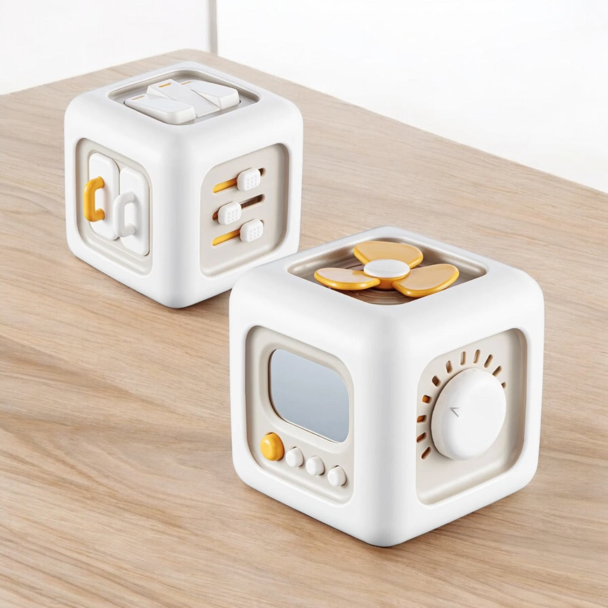 CUBE MULTI-ACTIVITÉS MONTESSORI – JOUET MONTESSORI 4 ANS – MOTRICITÉ & DÉCOUVERTE