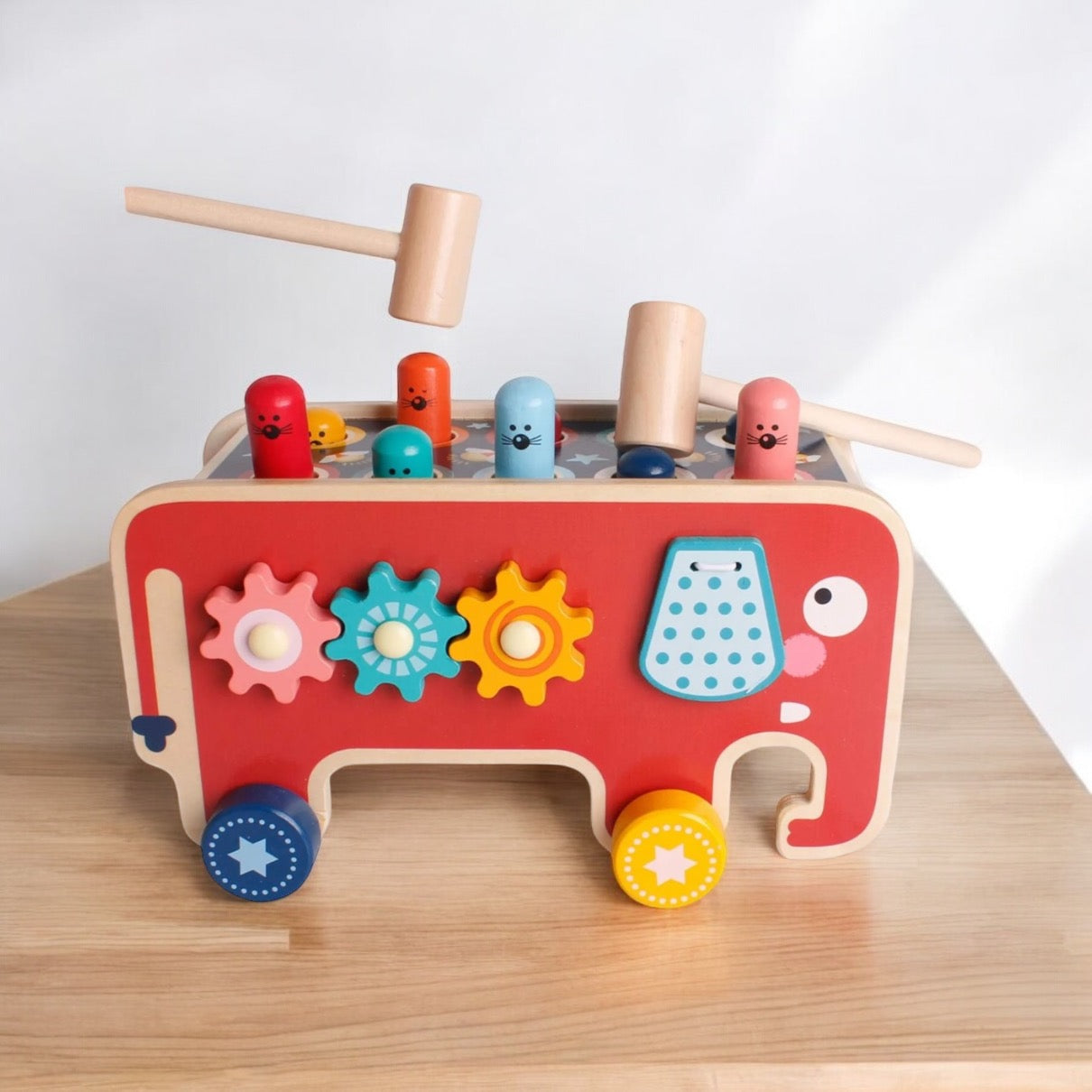 TAPE TAUPES MONTESSORI – JOUET MONTESSORI 3, 4 & 5 ANS – COORDINATION & RÉACTION