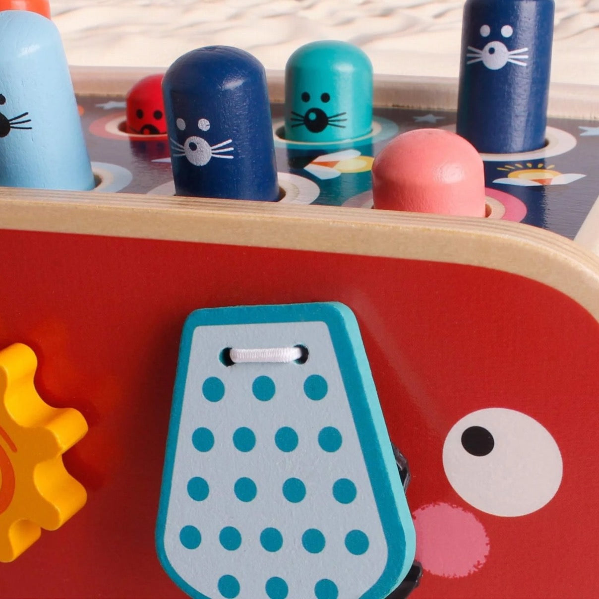 TAPE TAUPES MONTESSORI – JOUET MONTESSORI 3, 4 & 5 ANS – COORDINATION & RÉACTION