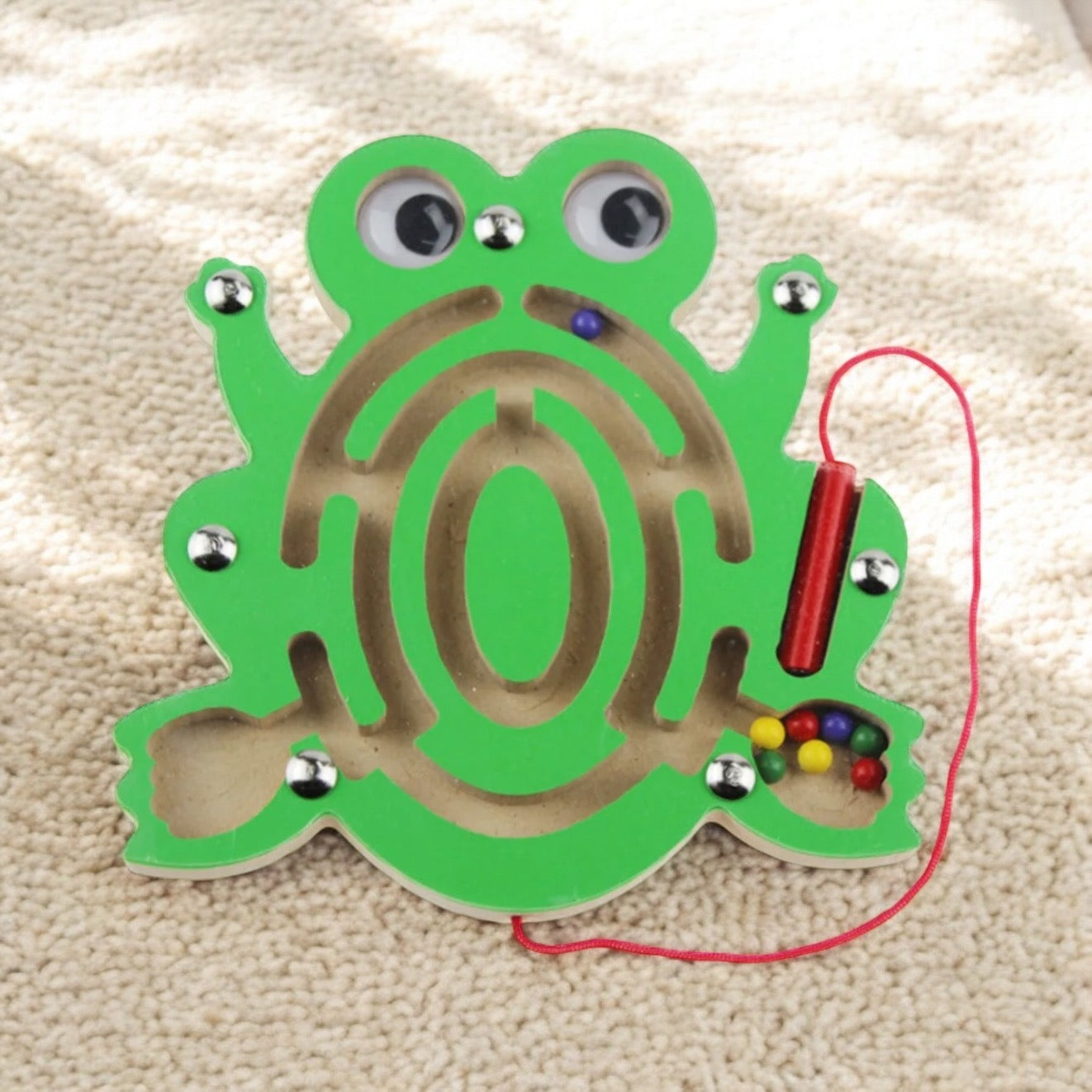 LABYRINTHE MAGNÉTIQUE ÉDUCATIF – JOUET MONTESSORI 3 ANS