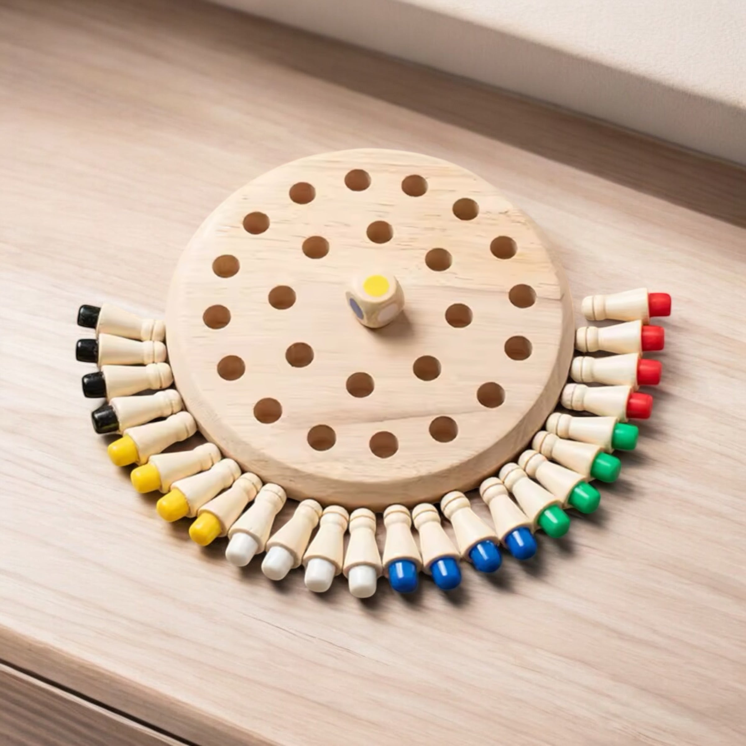 JEU DE MÉMOIRE EN BOIS – JOUET MONTESSORI 4 & 5 ANS – CONCENTRATION & OBSERVATION