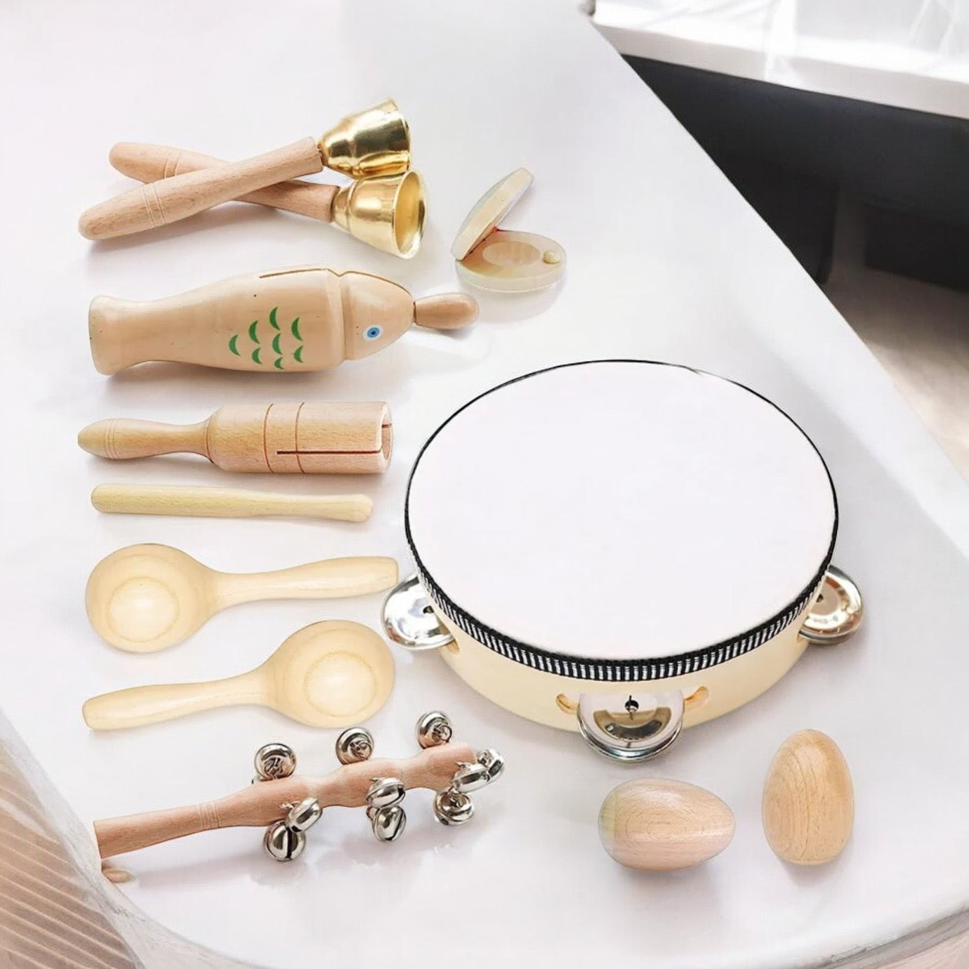 SET D’INSTRUMENTS – JOUET MONTESSORI 4 & 5 ANS