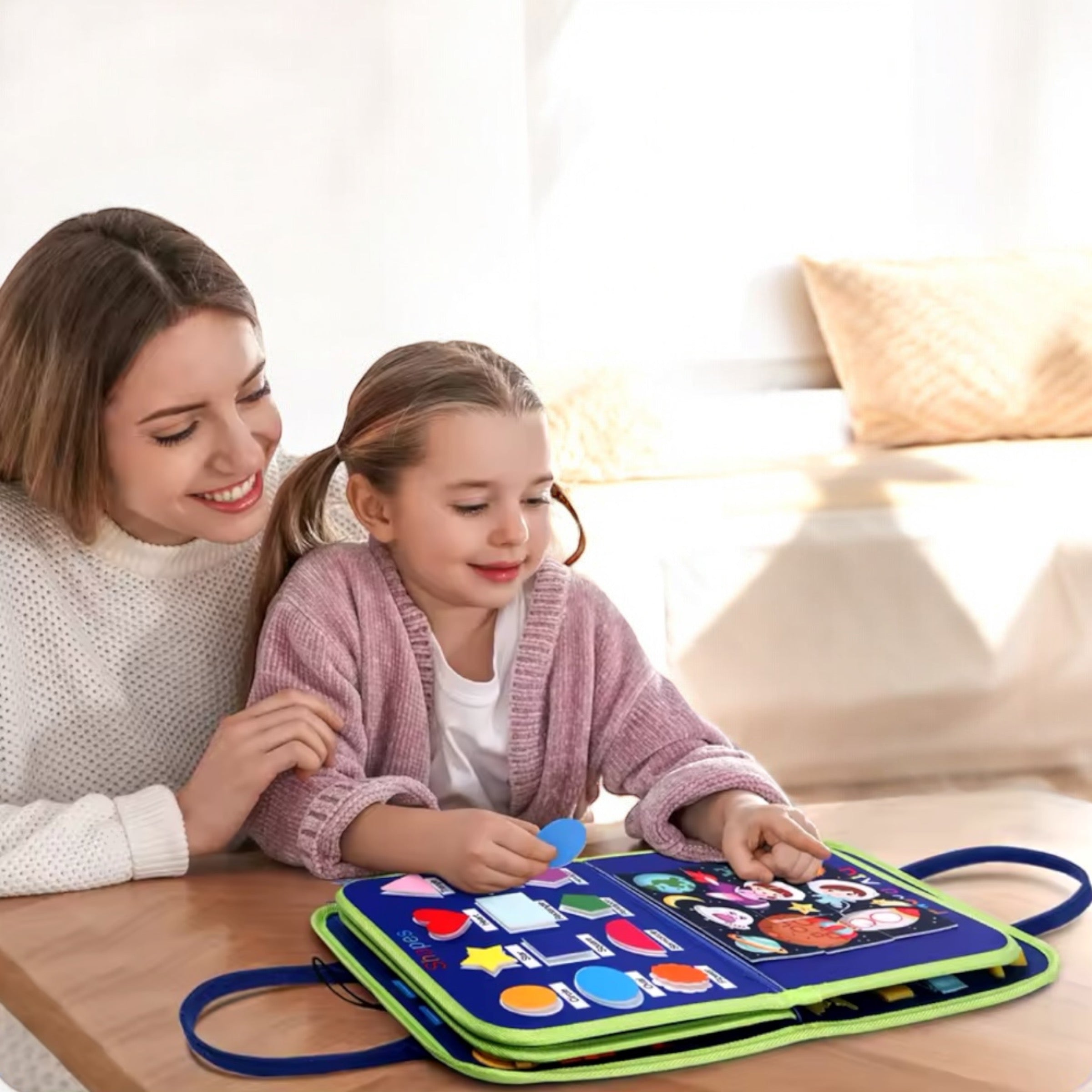 MALLETTE DE JEUX ÉDUCATIFS – JOUET MONTESSORI 3 ANS