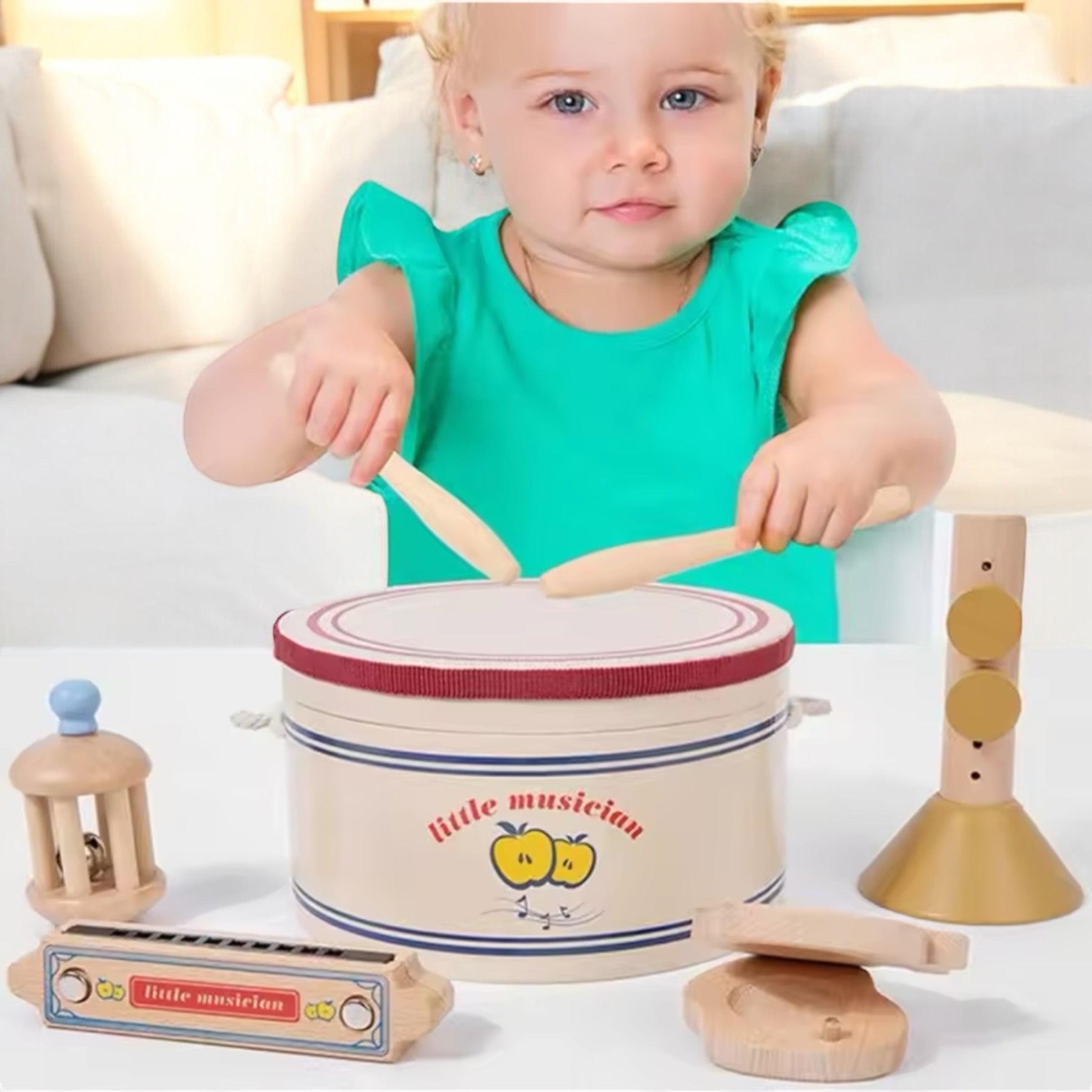 SET MUSICAL À TAMBOUR MONTESSORI