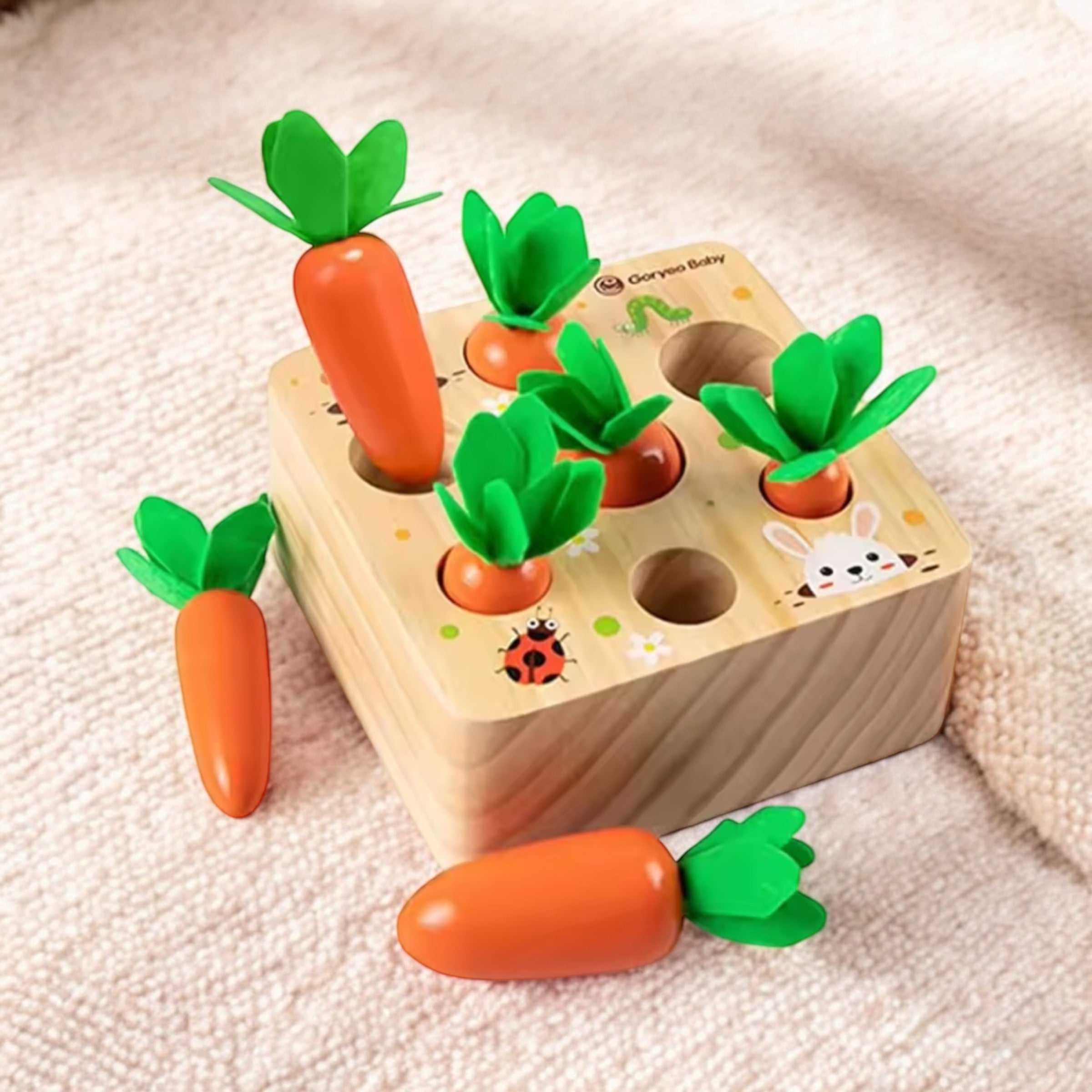JEU DE JARDINAGE MONTESSORI AVEC LÉGUMES