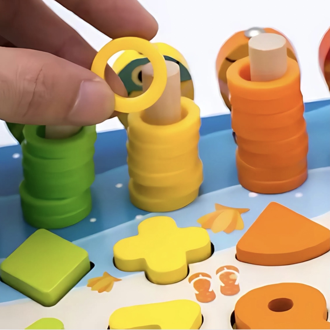 TABLEAU APPRENTISSAGE DES COULEURS ET DES LETTRES MONTESSORI