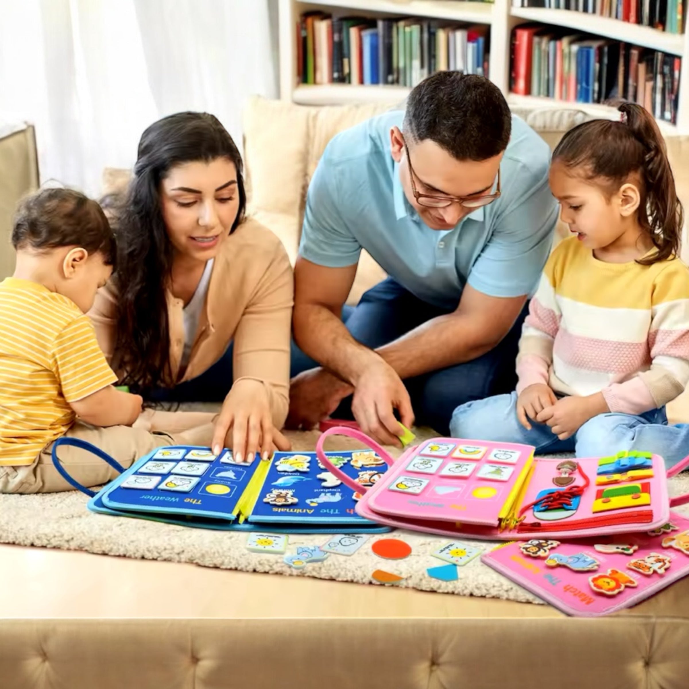 MALLETTE DE JEUX ÉDUCATIFS – JOUET MONTESSORI 3 ANS