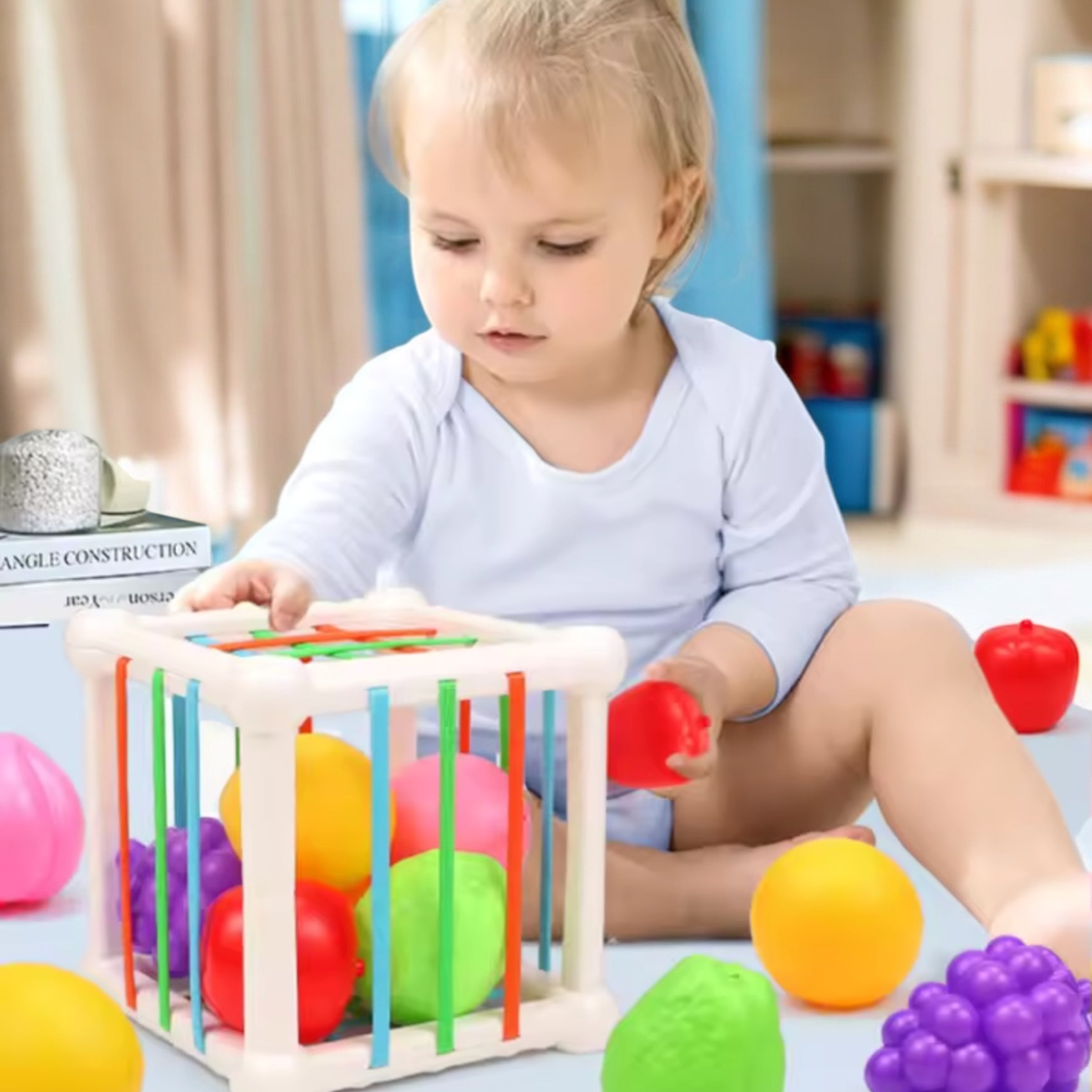 CUBE D’ACTIVITÉ – JOUET MONTESSORI 2 & 3 ANS